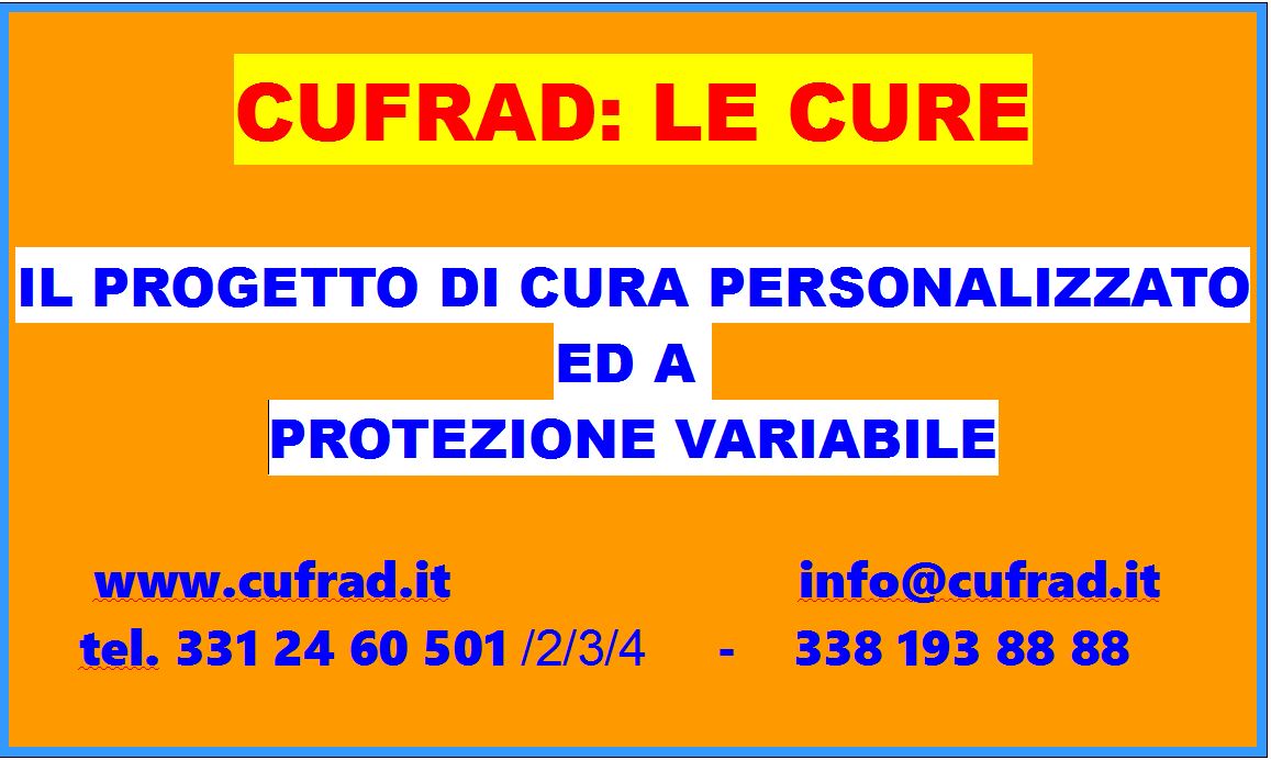 IL PROGETTO DI CURA PERSONALIZZATO ED A PROTEZIONE VARIABILE