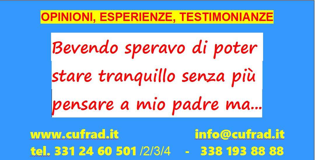 Bevendo speravo di poter stare tranquillo senza più pensare a mio padre ma non era così, anzi l'alcool mi faceva sentire nervoso, irritabile ed aggressivo nei confronti di mia madre.