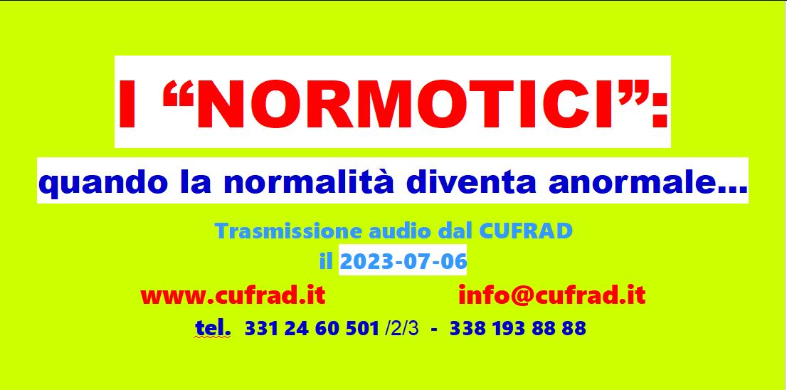 Quando la normalità diventa anormale: il caso dei “normotici”