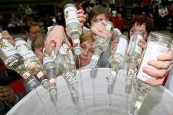 Russia: calano i consumi di alcol