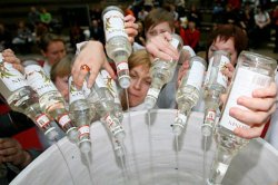 Russia: calano i consumi di alcol