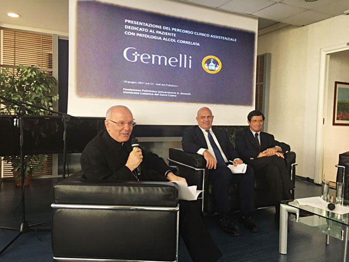 Presentato al Gemelli il Percorso dedicato all’abuso di alcolici e alle patologie correlate