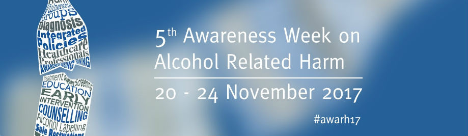 Settimana europea della sensibilizzazione sul danno legato all'alcol (#AWARH17)