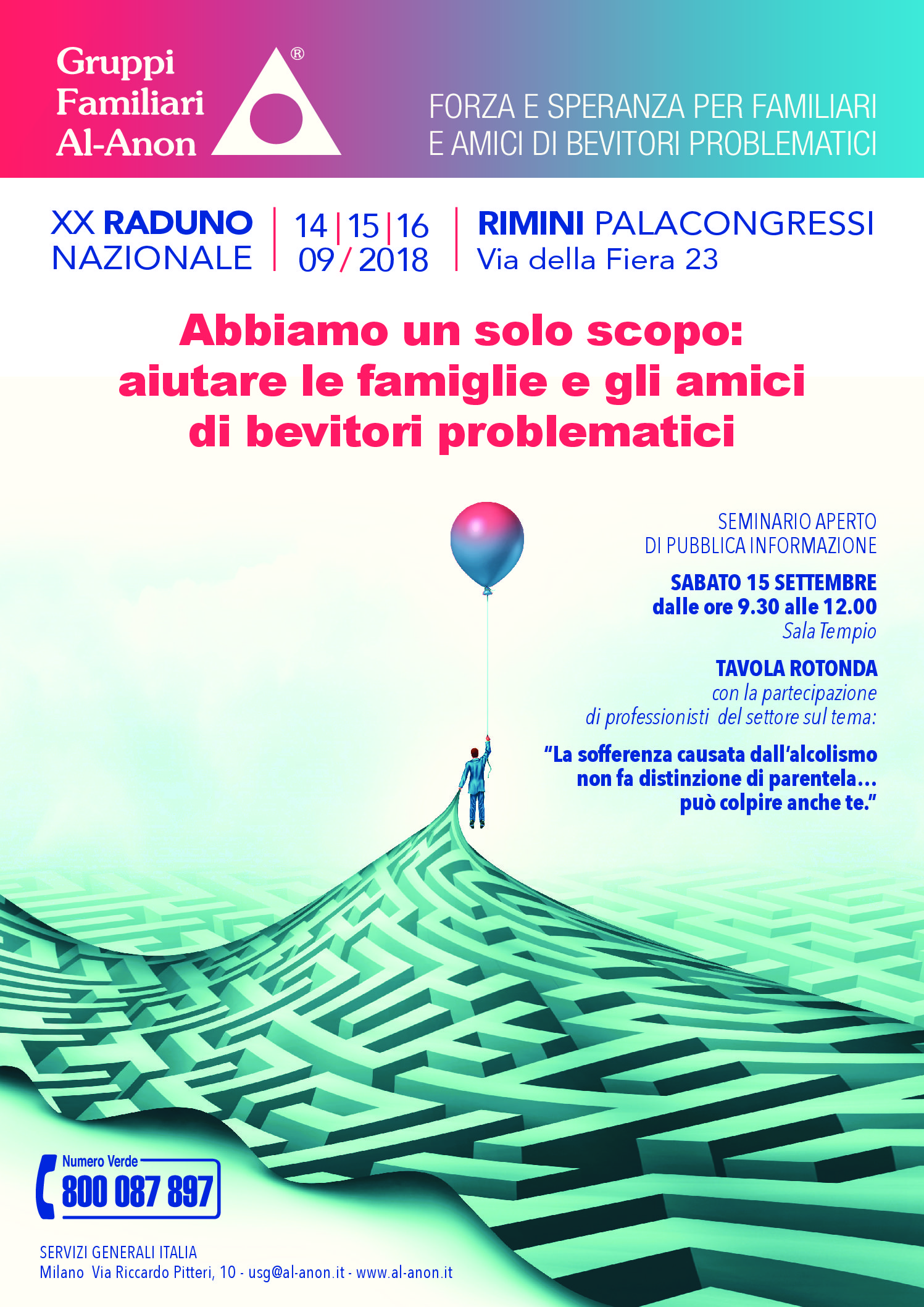 Rimini: 20° Raduno Nazionale Al-Anon