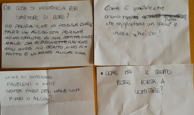 Droga e drink già ad 11 anni. L'impegno di AA nelle scuole