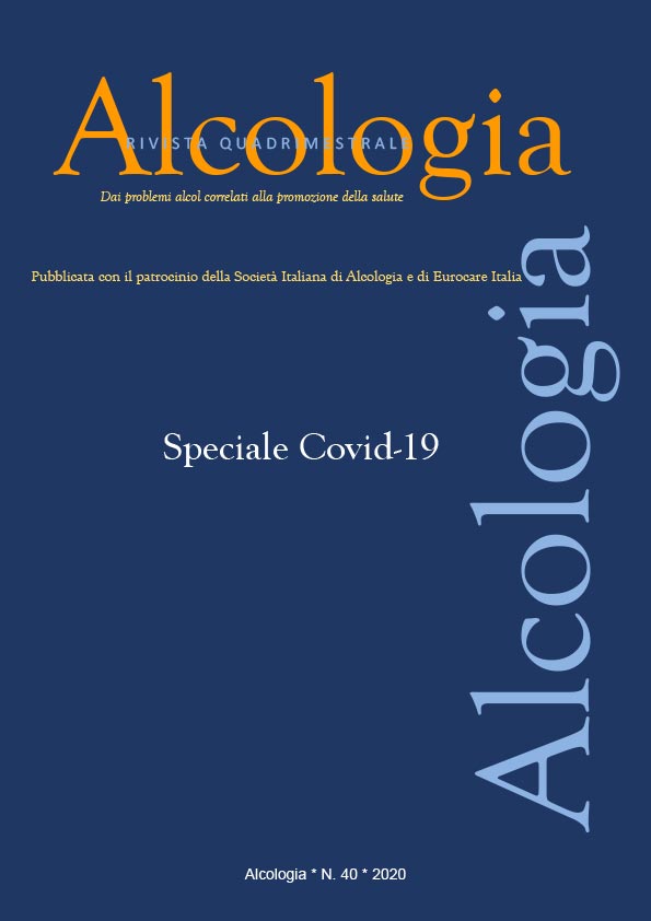 Alcologia: Speciale COVID-19