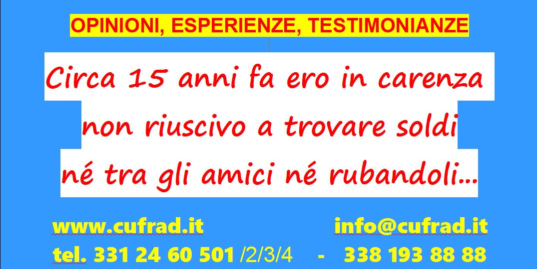 Circa 15 anni fa, ero in carenza, non riuscivo a trovare soldi nè tra gli amici nè rubandoli... Stavo veramente male, era ormai sera e se non avessi fatto qualcosa...